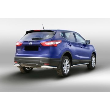 Защита задняя уголки d60,Nissan Qashqai 2014-, NQSH.76.5082