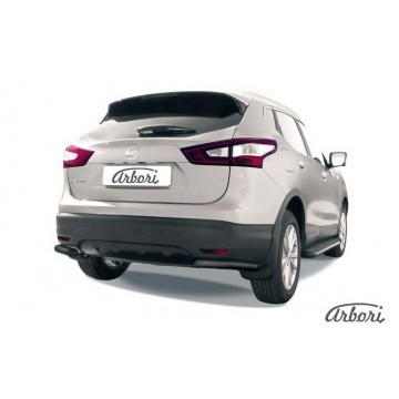Уголки d57 Arbori черн. для NISSAN Qashqai 2014-нв