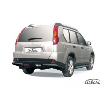 Уголки d57 Arbori черн. для Nissan X-TRAIL 2007-2011