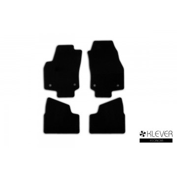 Коврики в салон Klever Econom OPEL Astra H 5D 2004-2015, хб., 4 шт. (текстиль)