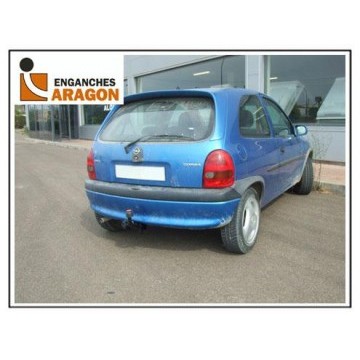 ТСУ для OPEL Corsa B 3D/5D 1993-1999, тип шара: A