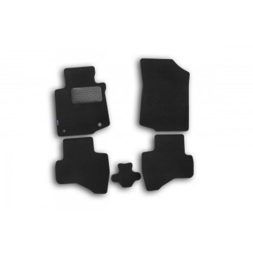Коврики в салон PEUGEOT 107 3D, 5D 2005->, хб., 5 шт. (текстиль)