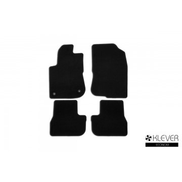 Коврики в салон Klever Econom PEUGEOT 2008 2014->, кросс, 4 шт. (текстиль)