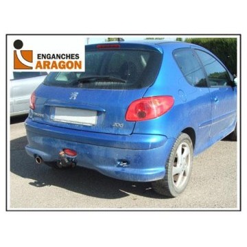 ТСУ для PEUGEOT 206 Plus 3D/5D 2009-/PEUGEOT 206 CC (Coupe Cabrio) 2001-2009/PEUGEOT 206 3D/5D 1998-2008, тип шара: A