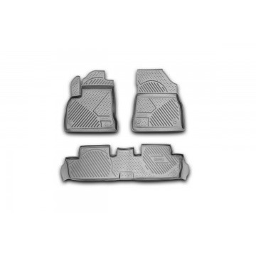 Коврики в салон PEUGEOT 3008 08/2010-2016, 3 шт. (полиуретан)