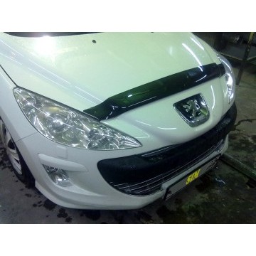 Дефлектор капота темный PEUGEOT 308 2007-, NLD.SPE3080712