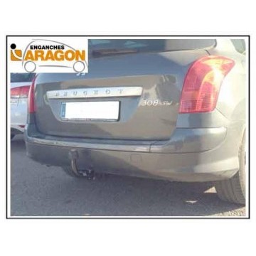 ТСУ для PEUGEOT 308 SW 2007-2008,2008-2014, тип шара: A