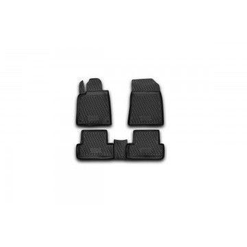 Коврики в салон PEUGEOT 407 2004->, 4 шт. (полиуретан)