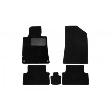 Коврики в салон Klever Premium PEUGEOT 508 АКПП 2011->, сед., 5 шт. (текстиль)