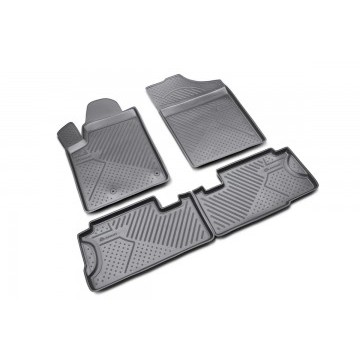 Коврики в салон PEUGEOT Partner 06/2008->, 4 шт. (полиуретан)