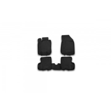 Коврики в салон RENAULT Duster 4WD, 2011-2015, 4 шт. (полиуретан)