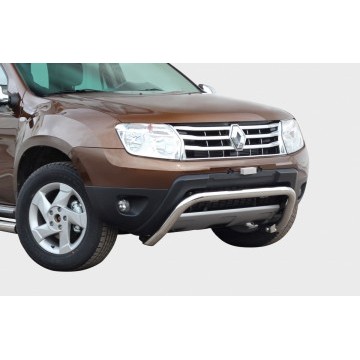 Решетка передняя мини низкая d60,Renault Duster 2012->, RDUS.56.1440