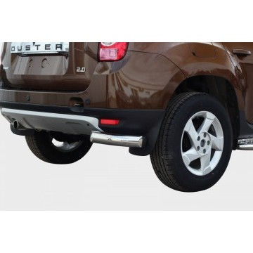 Защита задняя уголки d76,Renault Duster 2012-> (только 4X4 )