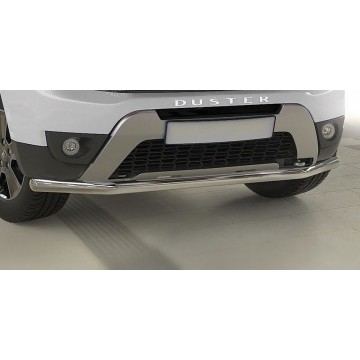 Защита переднего d57 бампера Arbori нерж. сталь для RENAULT Duster 2015-нв