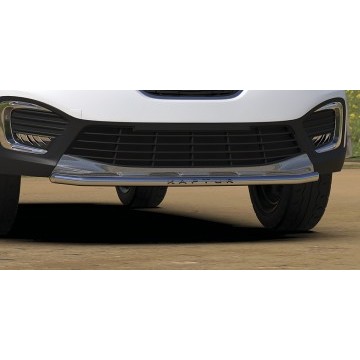 Защита переднего бампера d42 с надписью Arbori нерж. сталь для Renault KAPTUR 2016-нв