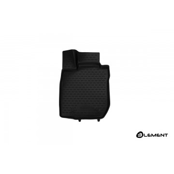 Коврик 3D в салон RENAULT Logan, 2004-2009, 2010-2014, передний левый, 1 шт. (полиуретан)