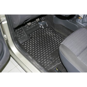 Коврики 3D в салон RENAULT Logan 2004-2009, 2010-2014, 4 шт. (полиуретан)