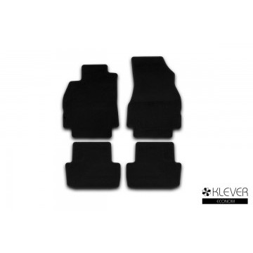 Коврики в салон Klever Econom RENAULT Megane II 2002-2009, сед., 4 шт. (текстиль)