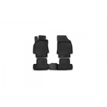 Коврики в салон RENAULT Megane Coupe 03/2010-2015, 4 шт. (полиуретан)