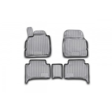 Коврики в салон RENAULT Scenic (II) 2003-2009, 5 шт. (полиуретан)