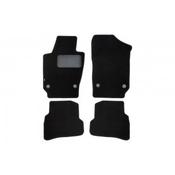 Коврики в салон Klever Standard SEAT Ibiza 2008->, хб. (3d, 5d), ун., 4 шт. (текстиль)