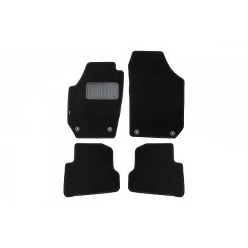 Коврики в салон Klever Standard SKODA Fabia, Fabia Scout 2007-> хб., 4 шт. (текстиль)