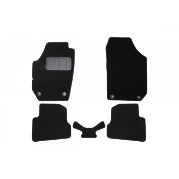 Коврики в салон Klever Premium SKODA Fabia, Fabia Scout 2007-> хб., 5 шт. (текстиль)