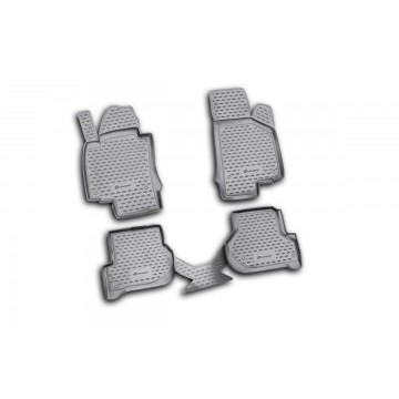 Коврики в салон SKODA Octavia II (Typ 1Z) 2004-2013, 4 шт. (полиуретан)