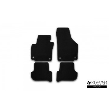Коврики в салон Klever Econom SKODA Yeti 2009->, кросс., 4 шт. (текстиль)