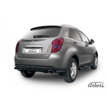 Уголки d57 Arbori черн. для SsangYong ACTYON 2011-2013