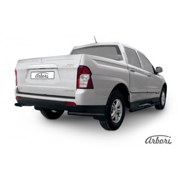 Уголки d57 Arbori черн. для SsangYong ACTYON SPORT 2013-2016