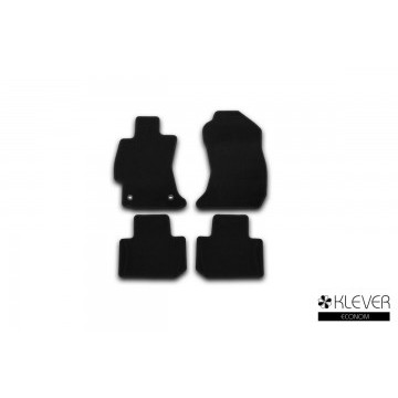 Коврики в салон Klever Econom SUBARU Forester 2013-2018, кросс., 4 шт. (текстиль)