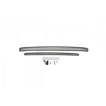 Сетка на бампер внешняя для SUBARU Forester 2,5i-S, 2,0XT 2013->, 2 шт., черн., 15 мм