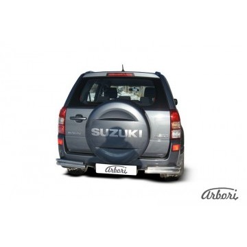 Уголки d57+d42 двойные Arbori нерж. сталь для Suzuki GRAND VITARA 5дв. 2005-2008