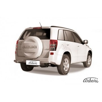 Уголки d57 Arbori нерж. сталь для Suzuki GRAND VITARA 5дв. 2008-2012