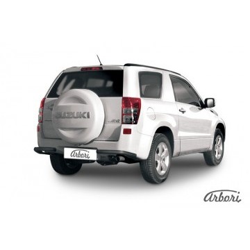 Уголки d57 Arbori черн. для Suzuki GRAND VITARA 3дв. 2008-2012