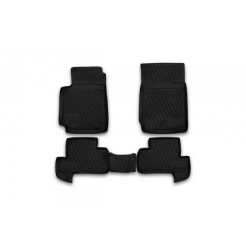 Коврики в салон SUZUKI Grand Vitara 3D, 2005->, 4 шт. (полиуретан)
