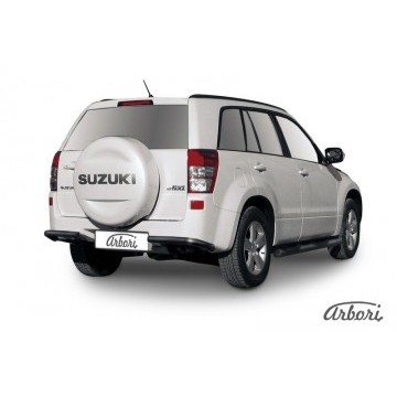 Уголки d57 Arbori черн. для Suzuki GRAND VITARA 5дв. 2012-2015