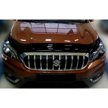 Дефлектор капота темный SUZUKI SX4 2016-