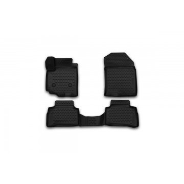 Коврики 3D в салон SUZUKI Vitara, 2015->, кроссовер, 4 шт. (полиуретан)