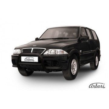 Кенгурятник d76 низкий Arbori черн. для Тагаз ROAD Partner 2008-2011