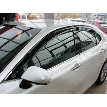 Дефлекторы боковых окон, Toyota Camry, 2017-