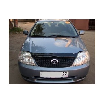 Дефлектор капота темный TOYOTA COROLLA 2000-2006/Fielder / Allex / Runx 2000-2003, NLD.STOCOR0012