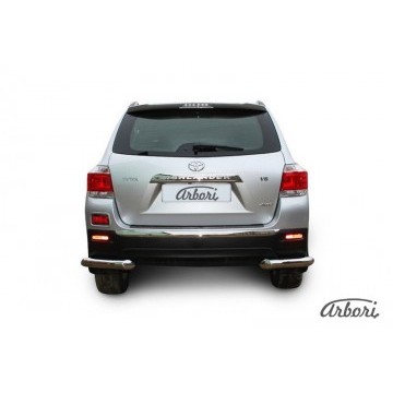 Уголки d76 Arbori нерж. сталь для Toyota HIGHLANDER 2010-2013