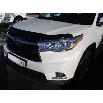 Дефлектор капота темный TOYOTA HIGHLANDER 2014-, NLD.STOHIG1412