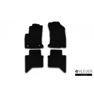 Коврики в салон Klever Econom TOYOTA Hilux, 2015->, пикап., 4 шт. (текстиль)