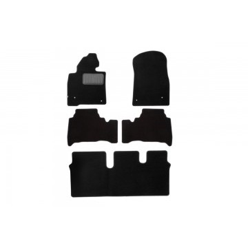 Коврики в салон Klever Premium TOYOTA Land Cruiser 200 2007-2012, внед., 5 шт. (текстиль)