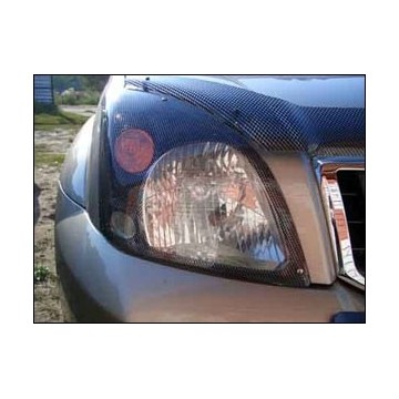 Защита передних фар карбоновая TOYOTA LAND CRUISER PRADO 2001-2008, NLD.STOLCP0123