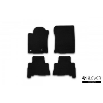 Коврики в салон Klever Econom TOYOTA Land Cruiser 150, 5 мест, 2013-2015, 2015->, внед., 4 шт. (текстиль)