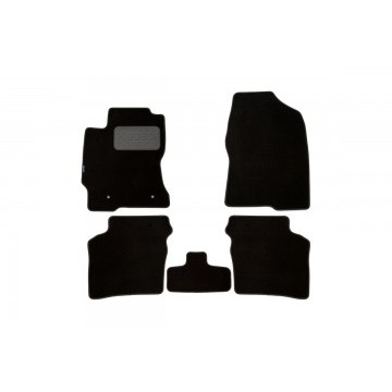 Коврики в салон TOYOTA Prius 2003-2009, хб., 5 шт. (текстиль)